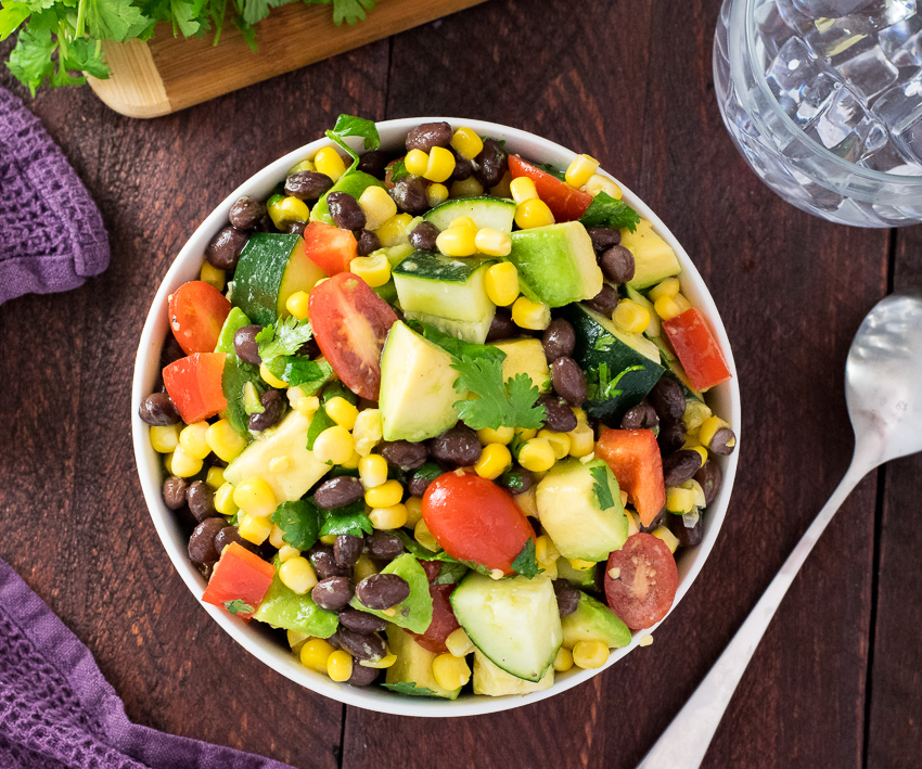 Avocado Black Bean Salad Fox Valley Foodie