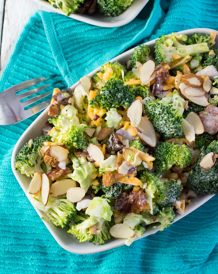 Broccoli and Bacon Salad with Cheese Fox Valley Foodie