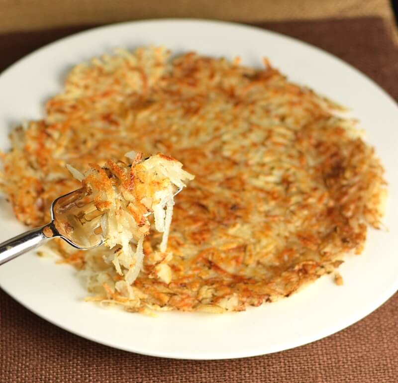 Homemade Shredded Hash Browns from Scratch