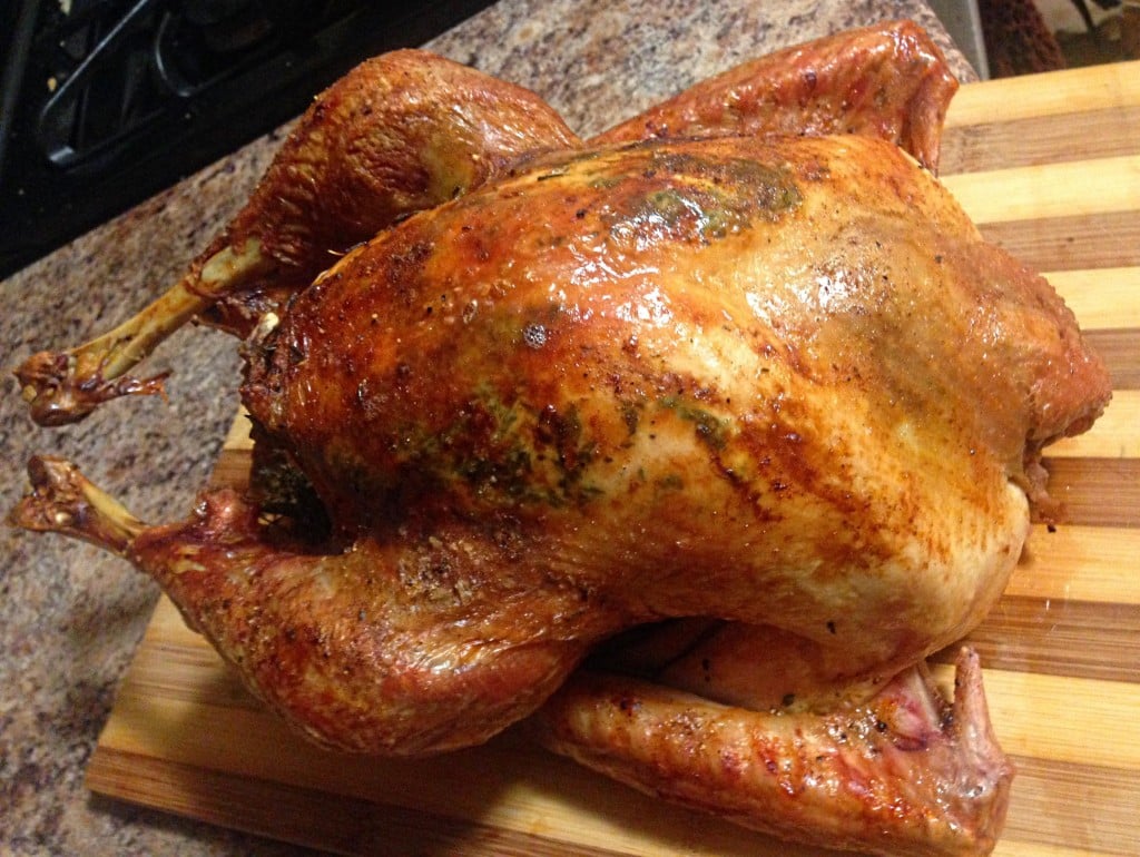 Roasted Thanksgiving turkey