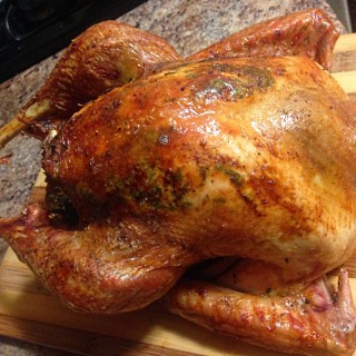 Roasted Thanksgiving turkey
