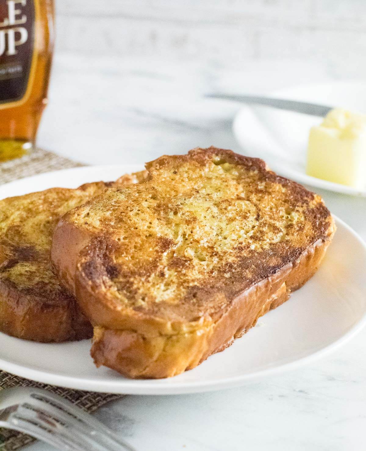 French toast for one.