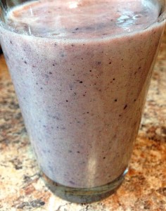 nutritious breakfast smoothie