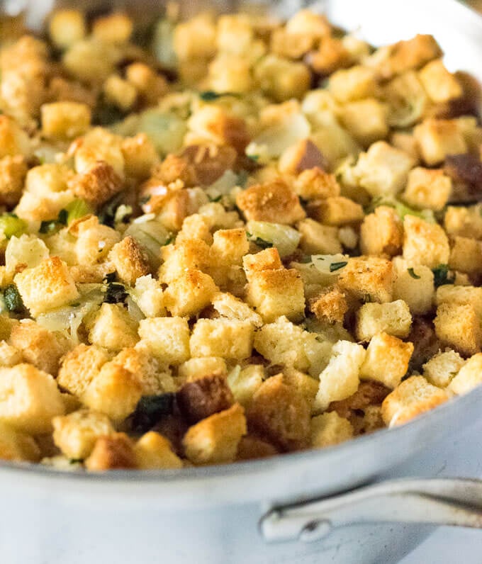 Old Fashioned Stuffing with Herbs - Fox Valley Foodie