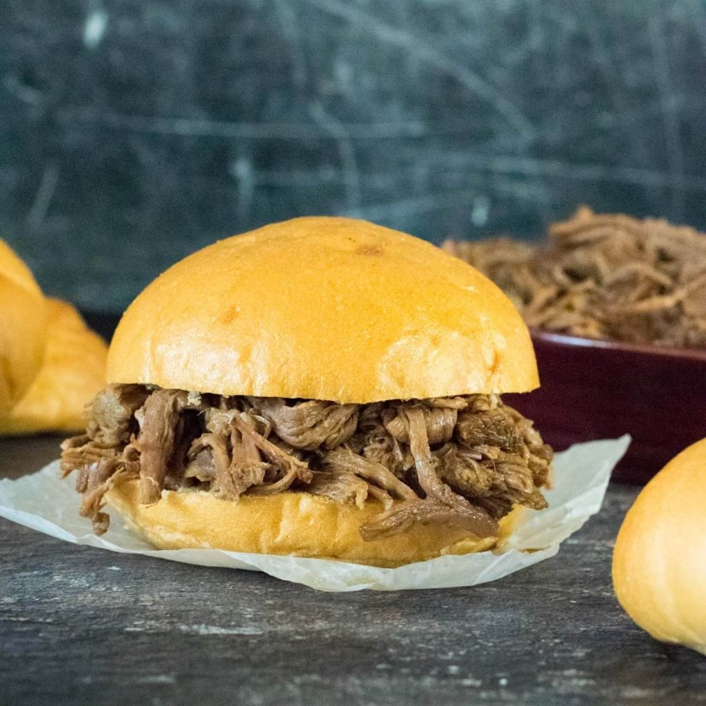 Slow Cooker Shredded Beef Sandwiches Fox Valley Foodie
