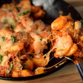 Baked gnocchi and sausage recipe