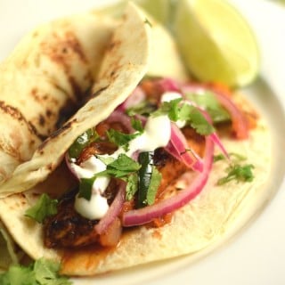 Cilantro Lime Chicken Tacos