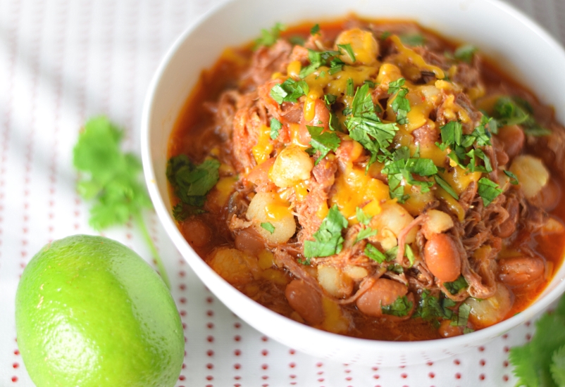 What is a recipe for Mexican pozole?