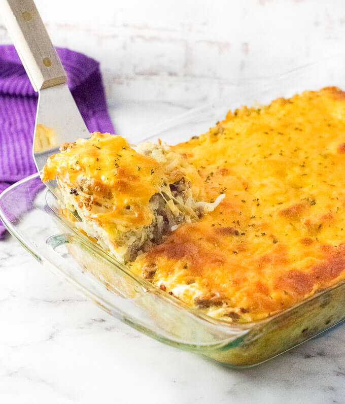 Breakfast Casserole with Hash browns