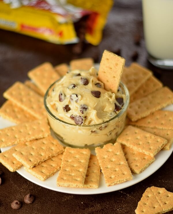 Chocolate Chip Cookie Dough Dip Recipe.