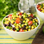 Black bean and corn salad recipe with lime juice