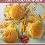 How to make a fast food burger that actually tastes REALLY good!