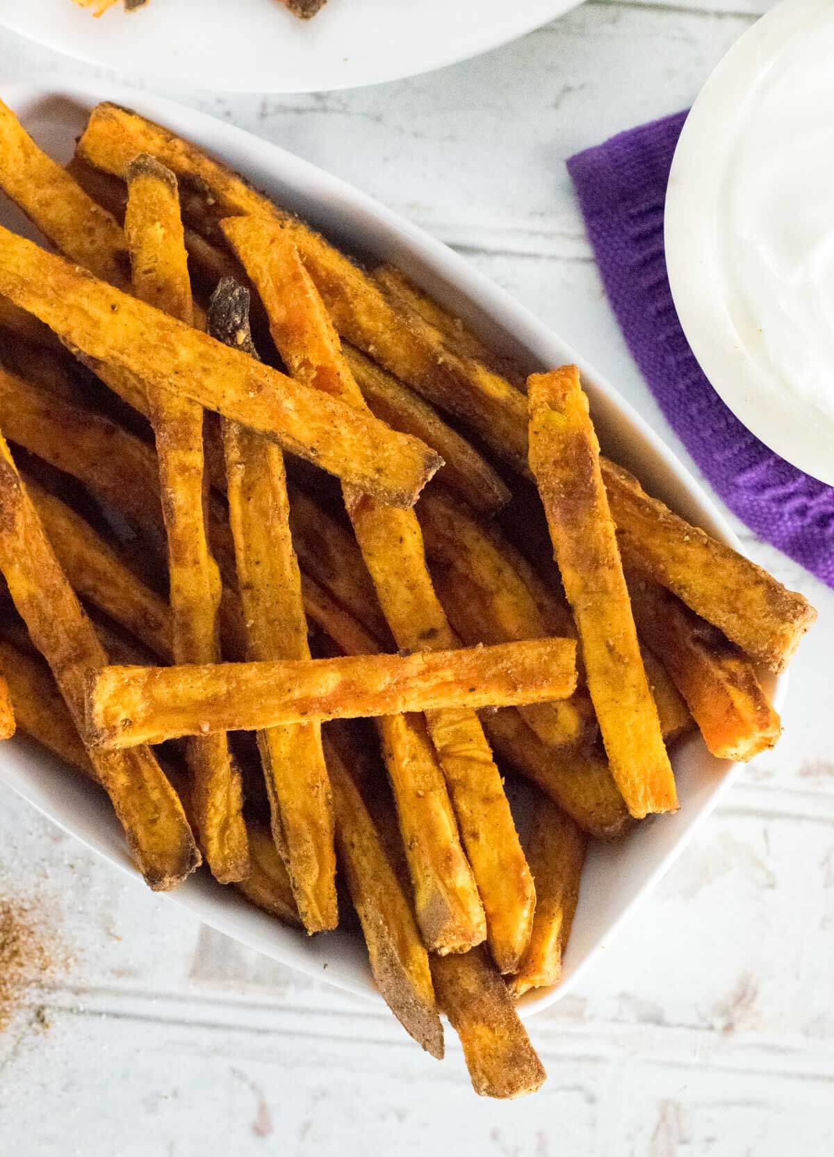 How to make sweet potato fries