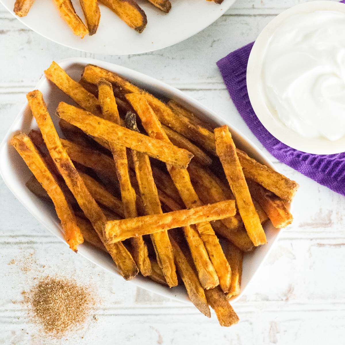 Oven Baked Sweet Potato Fries - Fox Valley Foodie