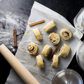 Pie Dough Cinnamon Rolls recipe