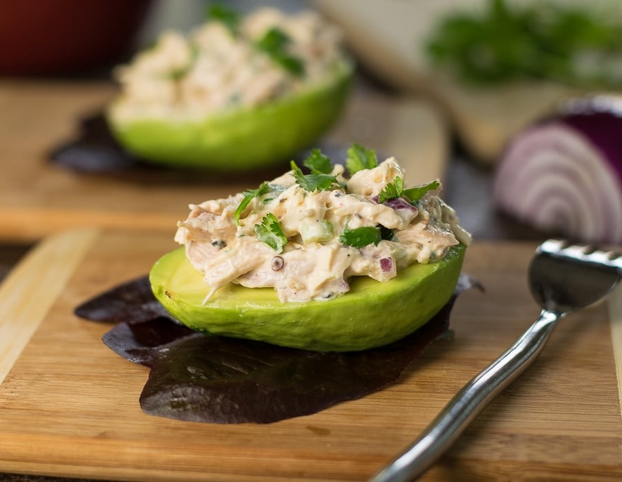 Avocado Chipotle Chicken Salad