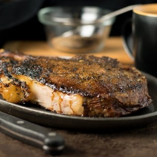 Coffee crusted steak rub