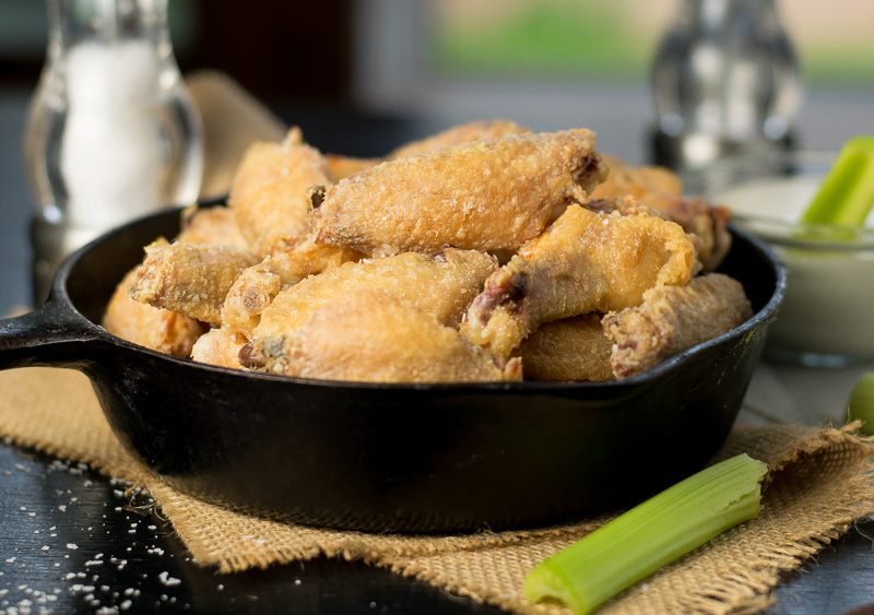 Crispy baked chicken wings recipe