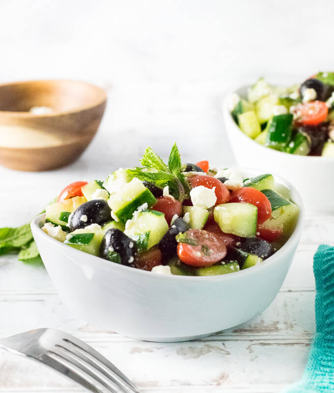 Cucumber Tomato Salad recipe