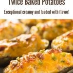 Jalapeno Popper Twice Baked Potato