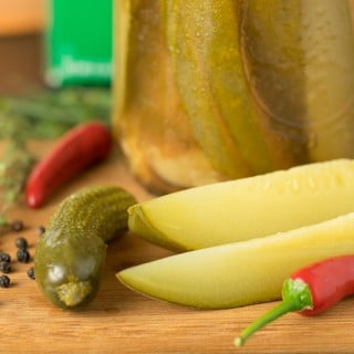 Spicy Cider Dill Pickles recipe