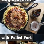 BBQ Spaghetti with Pulled Pork.
