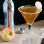 Caramel Apple Cider Martini