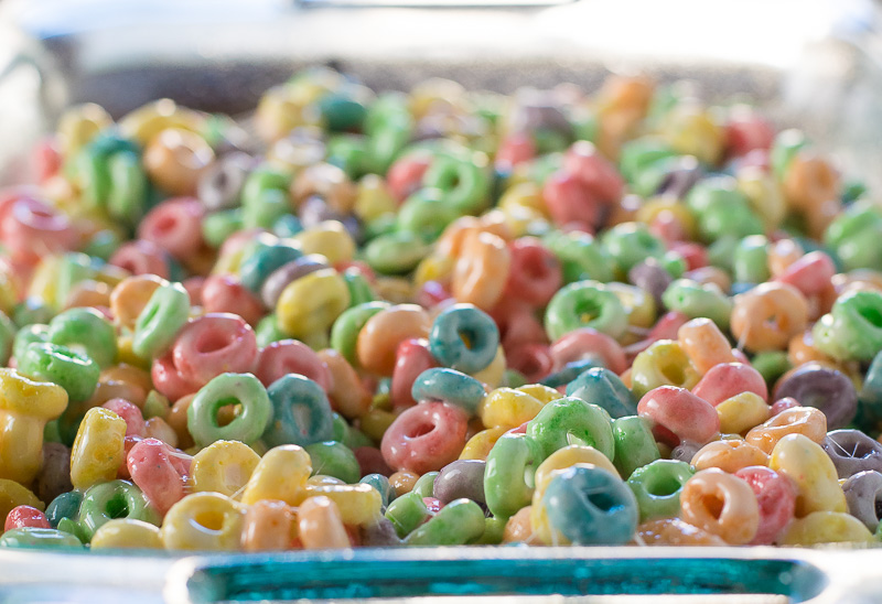 Fruit Loop Treats are ready in minutes