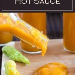 Roasted Ghost Pepper Hot Sauce recipe #hotsauce #spicy #sauce #condiment