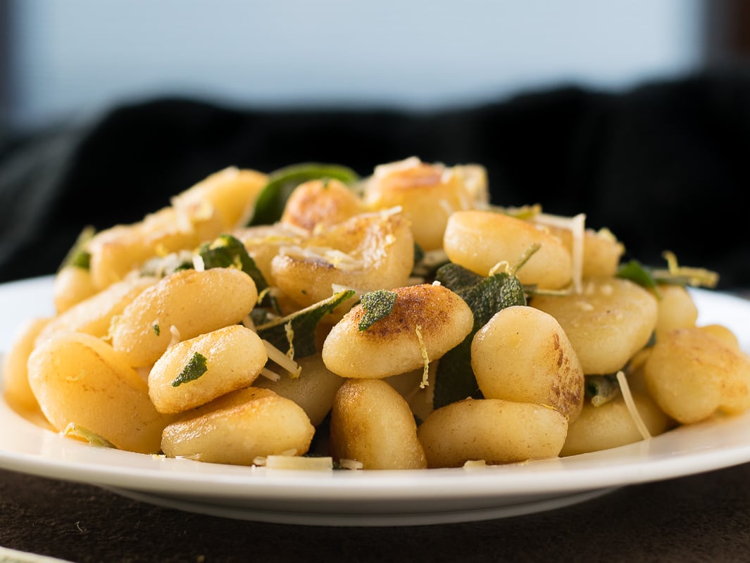 Pan-Seared Gnocchi with Brown Butter Sage Sauce Recipe