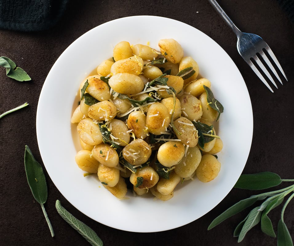 Pan-Seared Gnocchi with Brown Butter Sage Sauce