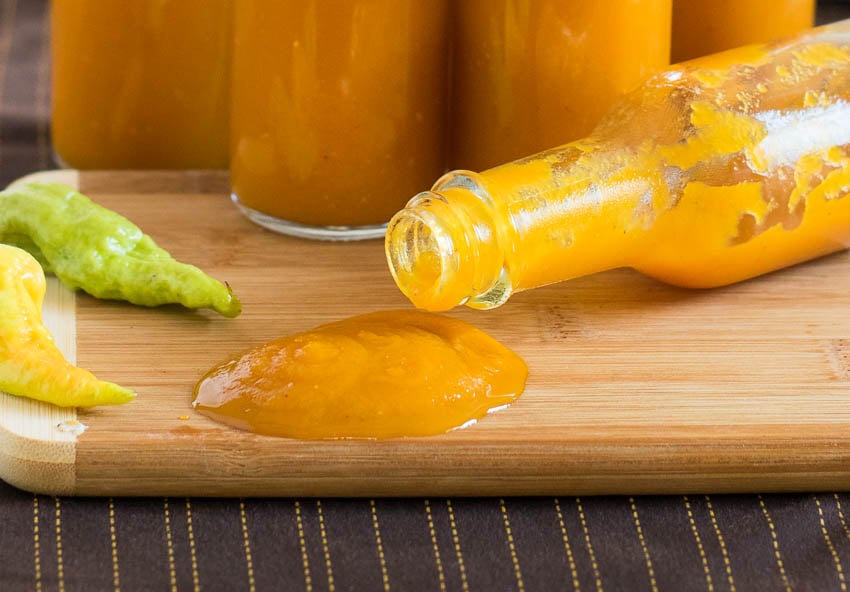 Roasted Ghost Pepper Sauce