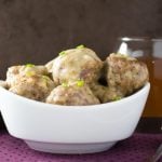 Cocktail Meatballs in Garlic Butter Sauce