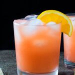 Cranberry and Orange Juice Cocktail.