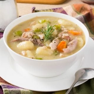 Creamy Turkey and Gnocchi Soup