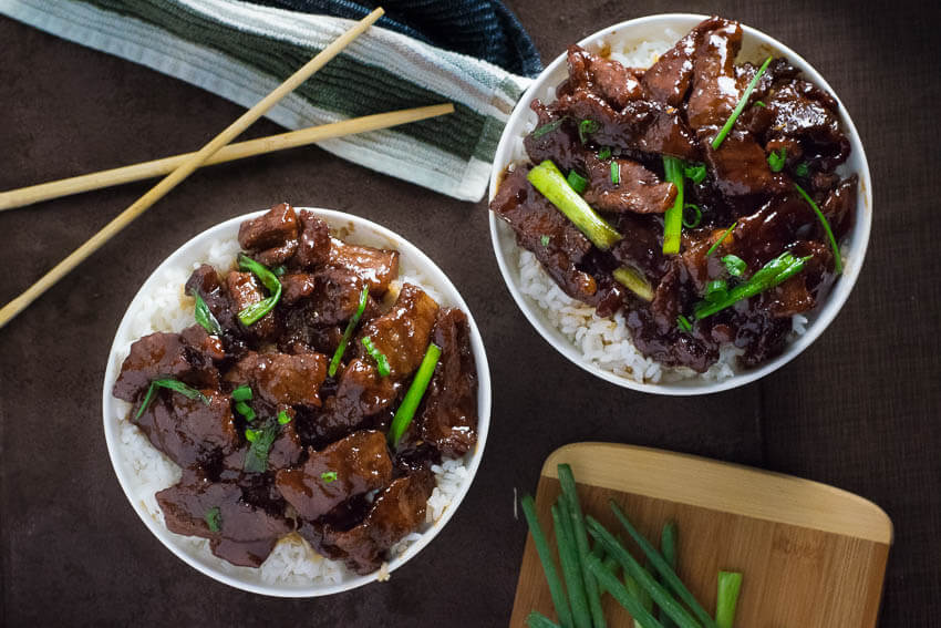 Homemade Mongolian Beef