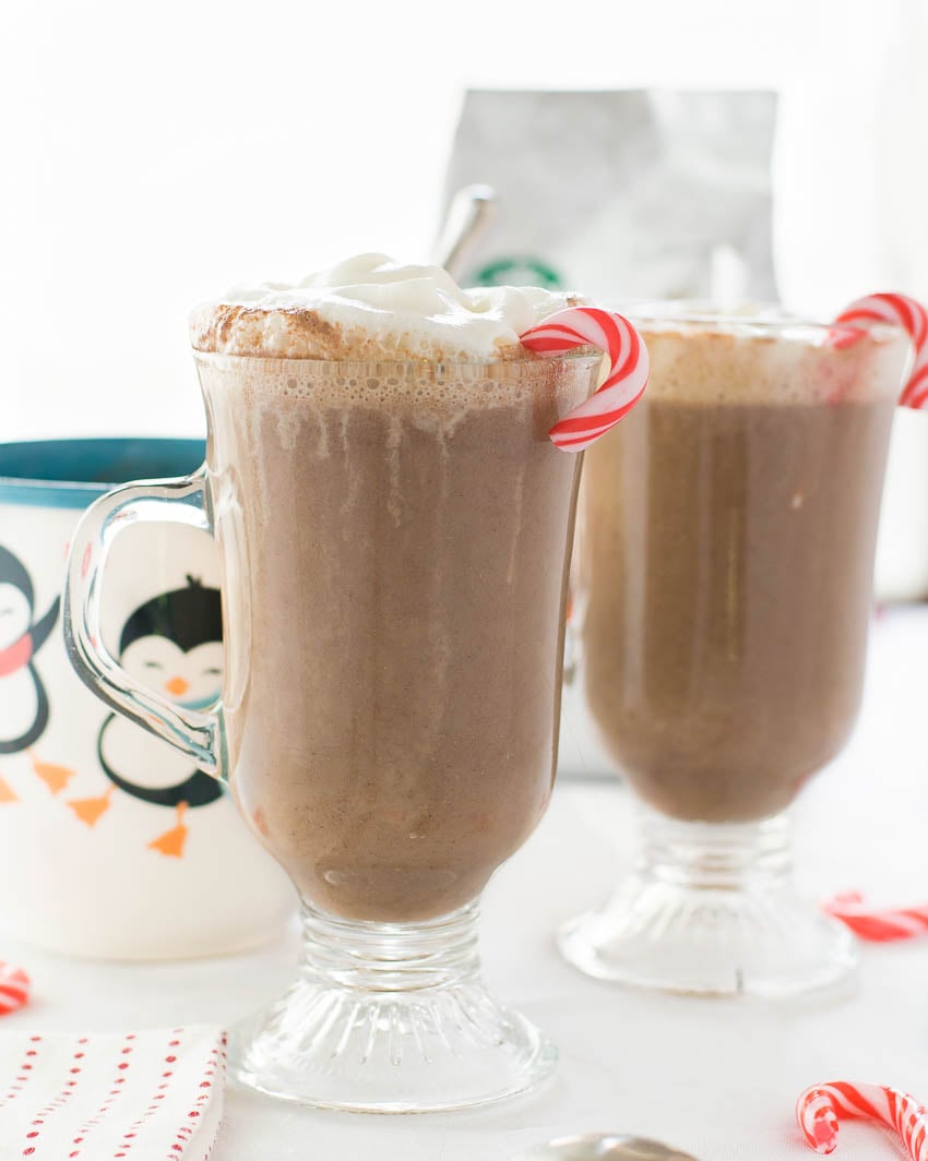 Peppermint Coffee Hot Chocolate recipe