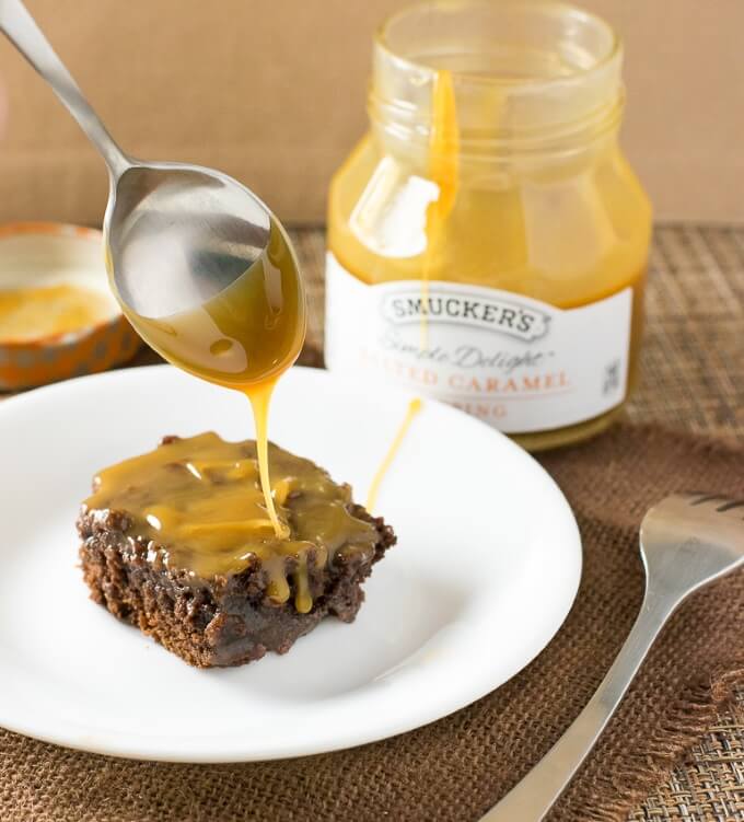 Salted Caramel Brownies Dessert