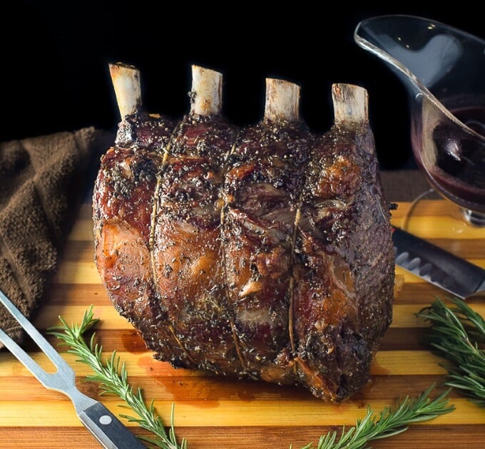 How to cook a standing rib roast