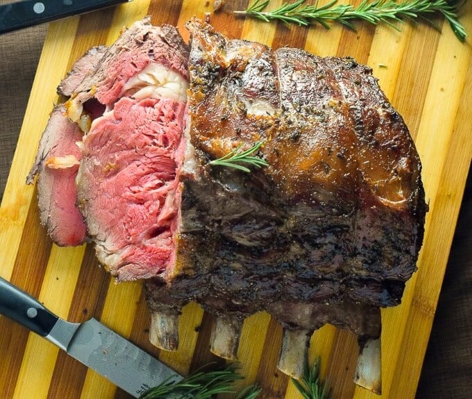 How to roast prime rib