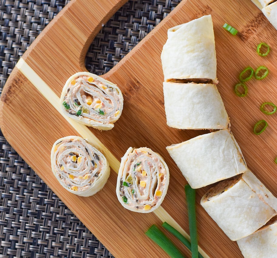 Mexican Tortilla Pinwheels Pace Salsa