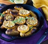 Rosemary and Lemon Roasted Fingerling Potatoes