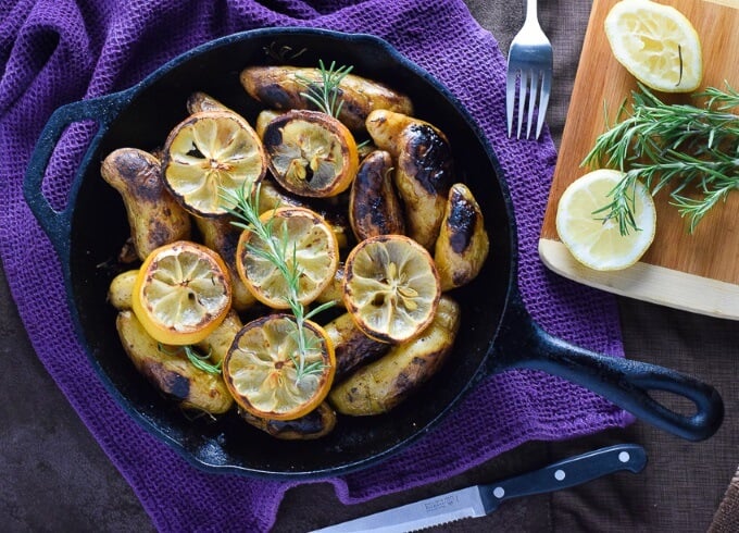 Roasted Fingerling Potatoes side dish