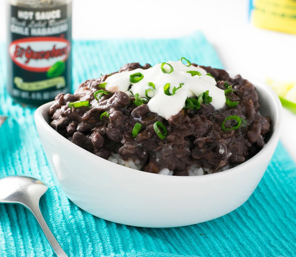 Slow Cooker Black Bean Soup