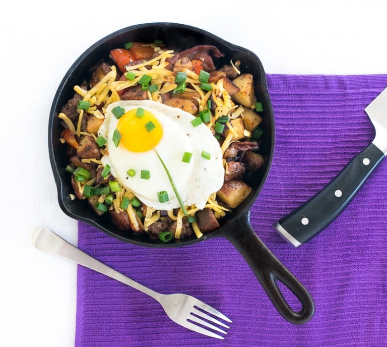 Red Potato Breakfast Hash with Smoked Gouda Fox Valley Foodie