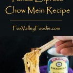 Panda Express Chow Mein Recipe