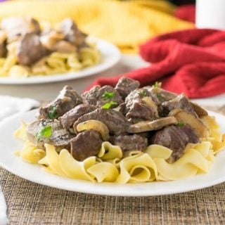 Beef Stroganoff from Scratch