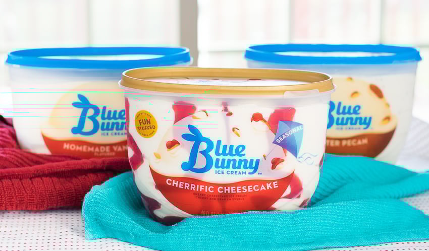 Cheesecake Ice Cream Bites Blue Bunny