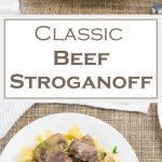 Classic Beef Stroganoff recipe