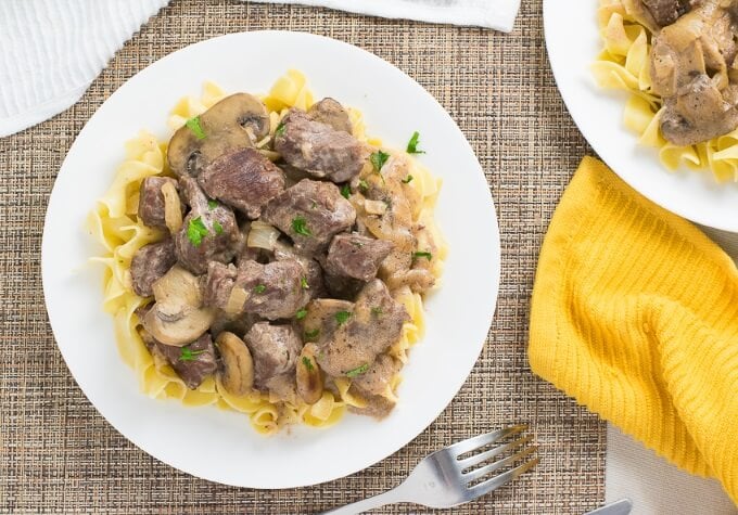 Classic Beef Stroganoff